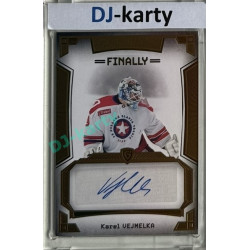 23/24 Goal Cards Finally Season #A-72 Karel Vejmelka Autograph 08/20