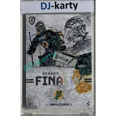 23/24 Goal Cards Finally Season #F-VS5 Maxim Zhukov Parallel 1of1