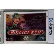 23/24 Goal Cards Finally Season #NP-SIO Otakar Šik Stick Nameplate 1of1