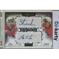 23/24 Goal Cards Finally Season #DS-05 Miha Štebih / Antonín Bořuta Dual Autograph 08/20