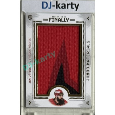 23/24 Goal Cards Finally Season #16 Jan Výtisk Jumbo Material hlavní logo 1/30