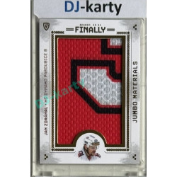 23/24 Goal Cards Finally Season #19 Jan Zdráhal Jumbo Material číslo 5/8