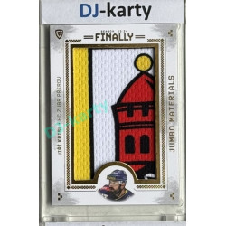 23/24 Goal Cards Finally Season #14 Jiří Krisl Jumbo Material logo malé 1/6
