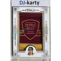 23/24 Goal Cards Finally Season #12 Tomáš Harkabus Jumbo Material logo malé 1/1