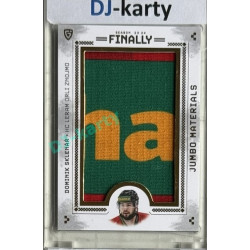 23/24 Goal Cards Finally Season #21 Dominik Sklenář Jumbo Material nápis Chance 2/4
