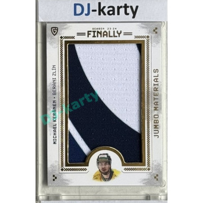 23/24 Goal Cards Finally Season #01 Michael Keränen Jumbo Material hlavní logo 16/26