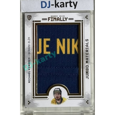 23/24 Goal Cards Finally Season #01 Michael Keränen Jumbo Material beran z boje nikdy neuhne 3/5