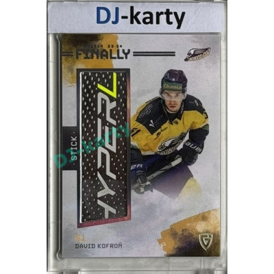 23/24 Goal Cards Finally Season #FST-34 David Kofroň Stick 09/10