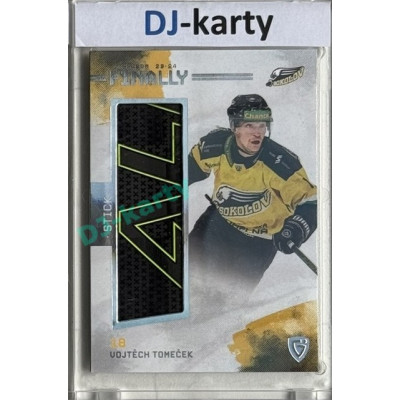 23/24 Goal Cards Finally Season #FST-33 Vojtěch Tomeček Stick 08/10