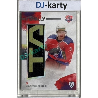 23/24 Goal Cards Finally Season #FST-17 Vojtěch Lednický Stick 08/10