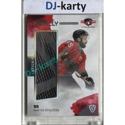 23/24 Goal Cards Finally Season #FST-40 Martin Šťovíček Stick 08/10