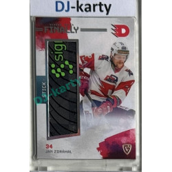 23/24 Goal Cards Finally Season #FST-37 Jan Zdráhal Stick 08/10