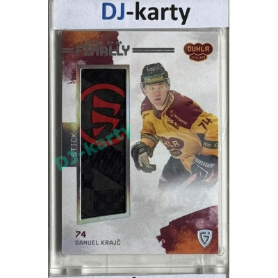 23/24 Goal Cards Finally Season #FST-21 Samuel Krajč Stick 08/10