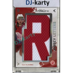 23/24 Goal Cards Finally Season #LT-53 Karel Klikorka Jersey Letters