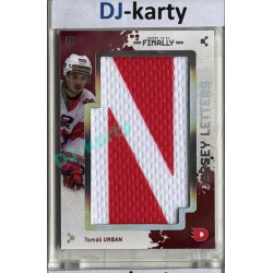23/24 Goal Cards Finally Season #LT-73 Tomáš Urban Jersey Letters