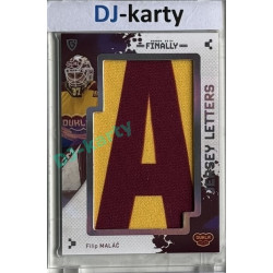 23/24 Goal Cards Finally Season #LT-44 Filip Maláč Jersey Letters
