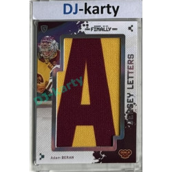 23/24 Goal Cards Finally Season #LT-42 Adam Beran Jersey Letters