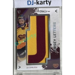 23/24 Goal Cards Finally Season #LT-48 Jan Strejček Jersey Letters