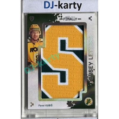 23/24 Goal Cards Finally Season #LT-11 Pavel Kubiš Jersey Letters