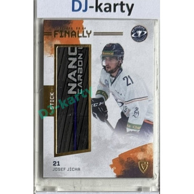 23/24 Goal Cards Finally Season #FST-19 Josef Jícha Stick 10/20