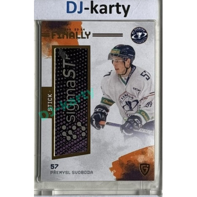 23/24 Goal Cards Finally Season #FST-20 Přemysl Svoboda Stick 07/20