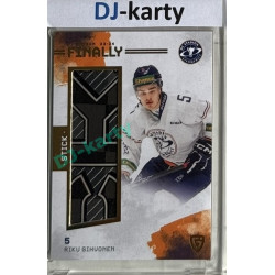 23/24 Goal Cards Finally Season #FST-18 Riku Sihvonen Stick 07/20