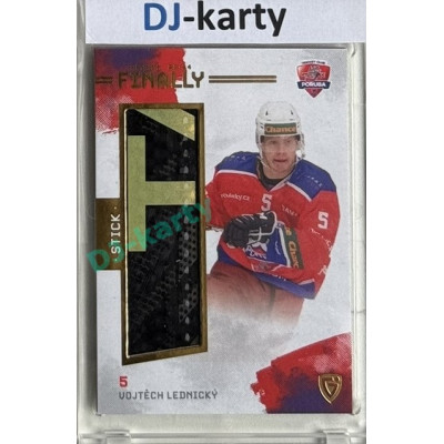 23/24 Goal Cards Finally Season #FST-17 Vojtěch Lednický Stick 10/20