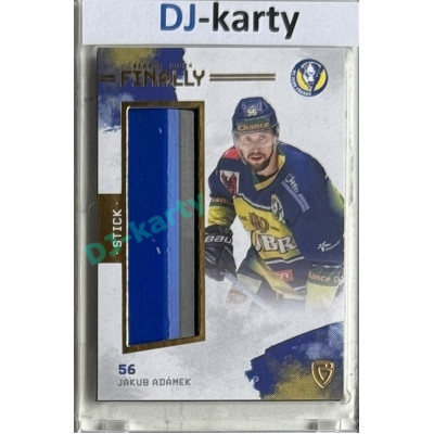 23/24 Goal Cards Finally Season #FST-24 Jakub Adámek Stick 10/20
