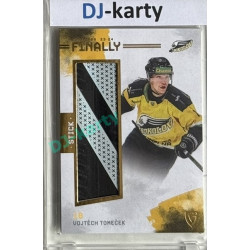 23/24 Goal Cards Finally Season #FST-33 Vojtěch Tomeček Stick 10/20