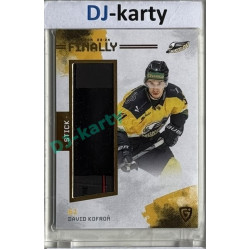 23/24 Goal Cards Finally Season #FST-34 David Kofroň Stick 07/20