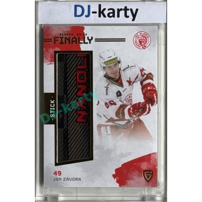 23/24 Goal Cards Finally Season #FST-30 Jan Závora Stick 10/20