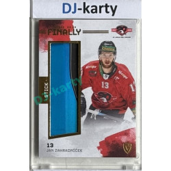 23/24 Goal Cards Finally Season #FST-39 Jan Zahradníček Stick 10/20