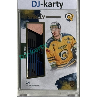 23/24 Goal Cards Finally Season #FST-03 Petr Mrázek Stick 10/20