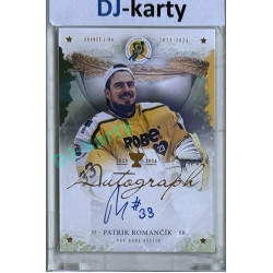 2024 Goal Cards Vsetín Champions #02 Patrik Romančík Signature PROMO