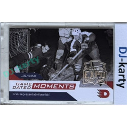 2024 Dynamo100 #059 Moments 1957/58 - Vladimír Nadrchal 1. start v repre Expo Silver 1of10