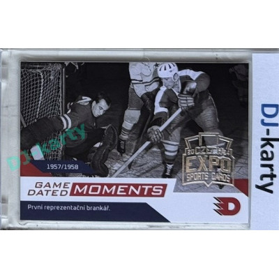 2024 Dynamo100 #059 Moments 1957/58 - Vladimír Nadrchal 1. start v repre Expo Silver 1of10