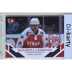 2024 Dynamo100 #078 Souboj Legend Andrej Novotný Expo Red 1of10