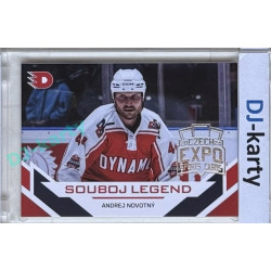 2024 Dynamo100 #078 Souboj Legend Andrej Novotný Expo Silver 1of10