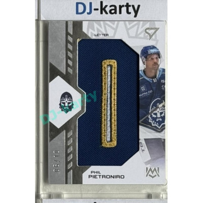 2024/25 Sportzoo ELH 1. serie #UM-PP Phil Pietroniro Unique Mark 06/10