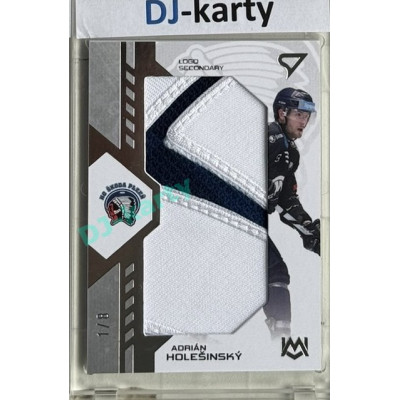 2024/25 Sportzoo ELH 1. serie #UM-AH Adam Holešinský Unique Mark 1/8