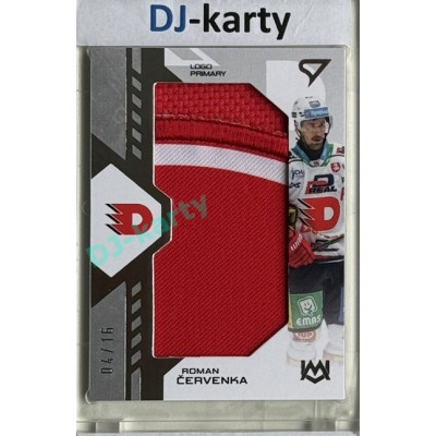 2024/25 Sportzoo ELH 1. serie #UM-RC Roman Červenka Unique Mark 04/16