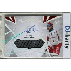 2024/25 Sportzoo ELH 1. serie #FS-MA Martin Marinčin Flaming Stick Auto 18/25