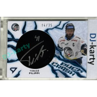 2024/25 Sportzoo ELH 1. serie #PC-TF Tomáš Filippi Puck Crash Auto 14/35