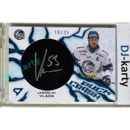 2024/25 Sportzoo ELH 1. serie #PC-JV Jaroslav Vlach Puck Crash Auto 18/35