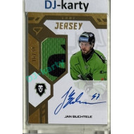 2024/25 Sportzoo ELH 1. serie #GJS-JB Jan Buchtele Game Jersey Auto 16/30