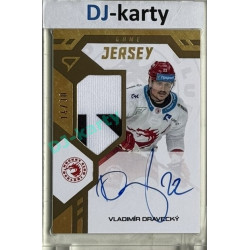 2024/25 Sportzoo ELH 1. serie #GJS-VD Vladimír Dravecký Game Jersey Auto 14/30