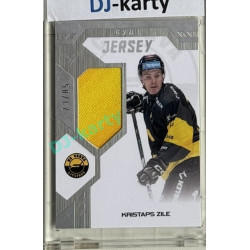 2024/25 Sportzoo ELH 1. serie #GJ-KZ Kristaps Zile Game Jersey 52/85