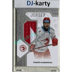 2024/25 Sportzoo ELH 1. serie #GJ-TK Tomáš Kundrátek Game Jersey 85/85