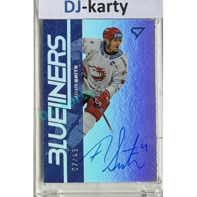 2024/25 Sportzoo ELH 1. serie #BLS-AS Adam Smith Blueliners Auto 07/49