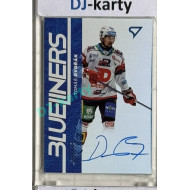 2024/25 Sportzoo ELH 1. serie #BLS-TD Tomáš Dvořák Blueliners Auto 11/49